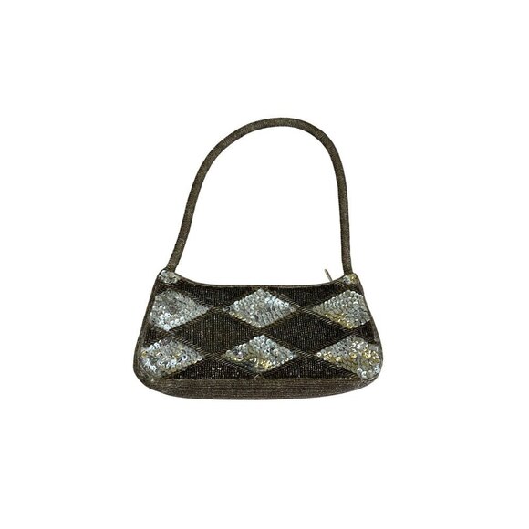 Unbranded Women's Sequin/Beaded Full Zip Closure Hand Bag - OS - Picture 1 of 9